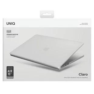 Etui UNIQ Claro Apple MacBook Air 15 2023 przezroczysty/dove matte clear - Etui i futerały do telefonów - miniaturka - grafika 4