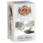 Herbata - BASILUR Winter Tea- Czarna herbata cejlońska z dodatkiem owoców żurawiny w saszetkach, 25x2g x1 - miniaturka - grafika 1