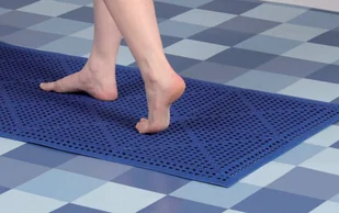 COBA Plastic Krawędź najazdowa z kołeczkami - Podnóżki, podpórki, podkładki - miniaturka - grafika 2