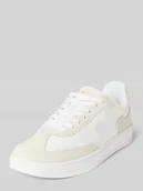 Klapki i japonki damskie - Sneakersy niskie z aplikacjami ze skóry naturalnej model ‘HERITAGE’ - miniaturka - grafika 1