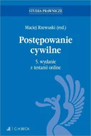 Prawo - Postępowanie cywilne z testami online - książka - miniaturka - grafika 1