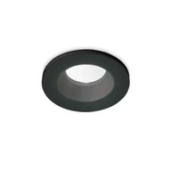 Oprawy, klosze i abażury - Ideal Lux Lampa wpuszczana ROOM-65 FI ROUND czarna 252032 252032/IL - miniaturka - grafika 1
