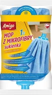 Miotły, szufle, mopy - Amigo Wkład Do Mopa Microfibra Sukienka Niebieski 7674... - miniaturka - grafika 1