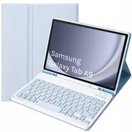 Etui do tabletów - Etui klawiatura do Galaxy Tab A9 8.7 X110 Blue - miniaturka - grafika 1