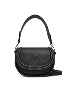 Pepe Jeans Torebka Crisha Code PL0300006 Czarny - Torebki damskie - miniaturka - grafika 1