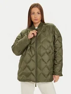 Kurtki damskie - New Balance Kurtka puchowa WJ43503 Zielony Loose Fit - miniaturka - grafika 1