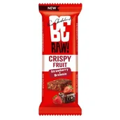 Batoniki - BeRAW! Crispy Fruit Truskawka i Brownie Baton owocowy, 40g >> 0zł za wysyłkę przy zakupach od 149 zł << - miniaturka - grafika 1