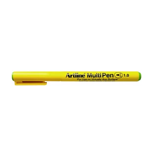 Marker permanetny Artline Multipen jasny zielony - Podobrazia, bloki, papiery - miniaturka - grafika 1