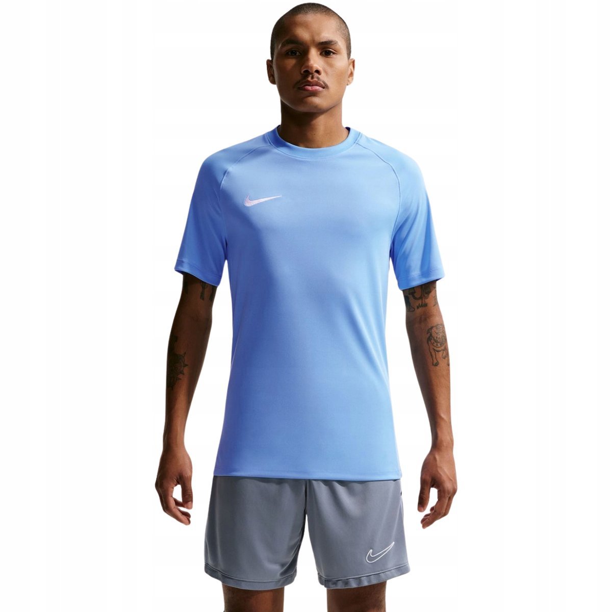 Koszulka męska Nike Park VIII Dri-Fit t-shirt sportowy błękitny r.S