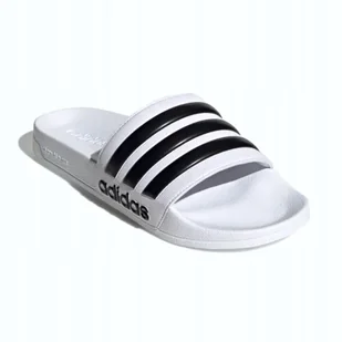 Klapki Adidas Adilette Shower White Biały 44 1/2 - Sandały męskie - miniaturka - grafika 1