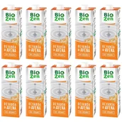 Soki i napoje niegazowane - 10x Zestaw Mleko Owsiane napój roślinny BIO - miniaturka - grafika 1