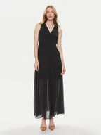 Sukienki - Morgan Sukienka wieczorowa 241-REPONS Granatowy Regular Fit - miniaturka - grafika 1