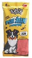 Przysmaki dla psów - TUF TUF Psie Żelki - Paski z wieprzowiną 6szt - miniaturka - grafika 1