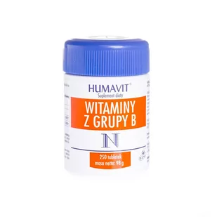 VARIA HUMAVIT N Witaminy z grupy B 250 tabl 6339901 - Nutrikosmetyki - miniaturka - grafika 1