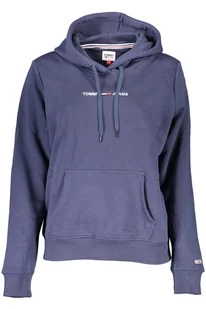 BLUZA TOMMY HILFIGER BEZ ZAMKA DAMSKA NIEBIESKA - Portfele - miniaturka - grafika 1