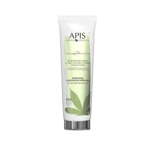 Apis Cannabis Home Care Regenerujący krem do rąk z olejem z konopi i masłem shea 100ml - Kremy i maski do rąk - miniaturka - grafika 1
