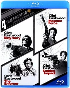 Dirty Harry Collection: Dirty Harry / Magnum Force / The Enforcer / Sudden Impact - Filmy akcji Blu-Ray - miniaturka - grafika 1