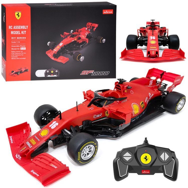 Jokomisiada model do samodzielnego złożenia Ferrari SF1000 1:16 bolid zdalnie sterowany RC0706