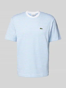T-shirt z wyhaftowanym logo - Koszulki męskie - miniaturka - grafika 1
