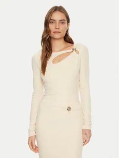 Guess Bluzka W5RP12 KAQL2 Beżowy Regular Fit - Bluzki damskie - miniaturka - grafika 1