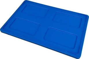 Artech Pokrywa do pojemnika magazynowego typu 60 x 40 cm, PP niebieski - Pojemniki przemysłowe - miniaturka - grafika 1