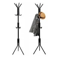 Wieszaki i stojaki - Wieszak Stojący Podłogowy Na Ubrania Kurtki Stojak Metalowy Loft 170 cm - miniaturka - grafika 1