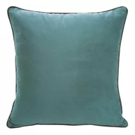 Poszewki na poduszki - Euro Firany Poszewka Velvetowa Mel 40 x 40 Ciemnoniebieski 1219633 - miniaturka - grafika 1