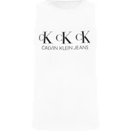Koszulki męskie - CALVIN KLEIN JEANS Top | Slim Fit - miniaturka - grafika 1