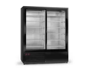 Szafy i witryny chłodnicze - Szafa chłodnicza przeszklona SCh-SR 1200 ECOline RAPA - miniaturka - grafika 1