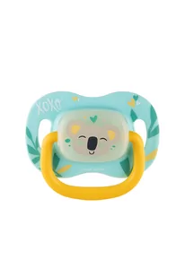 Canpol babies Smoczek silikonowy 6-18m  symetryczny Exotic Koala - Smoczki do butelek - miniaturka - grafika 1