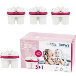 Wkład filtrujący BWT Magnesium Mineralized Water (3 + 1 szt.) - Wkłady filtrujące - miniaturka - grafika 1
