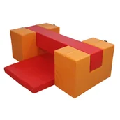 Zabawki sensoryczne - Zestaw kształtek piankowych dla dzieci Most zwodzony, 4 elementy - miniaturka - grafika 1