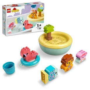 LEGO Duplo Zabawa w kąpieli pływająca wyspa ze zwierzątkami 10966 - Klocki - miniaturka - grafika 1