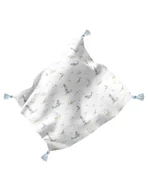 Rożki i beciki - Lulumi Otulacz bambusowy z chwostami 100x100 Marine - miniaturka - grafika 1