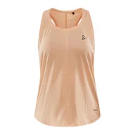 Koszulki i topy damskie - Damska koszulka bez rękawów CRAFT CORE ESSENCE SINGLET W 1911243-840000 – Pomarańczowy - miniaturka - grafika 1