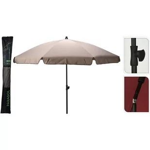 PARASOL OGRODOWY 200CM PIASKOWY - Parasole ogrodowe - miniaturka - grafika 2
