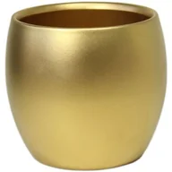 Donice - Osłonka 660 13 cm złoto - miniaturka - grafika 1