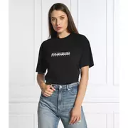 Koszulki i topy damskie - Napapijri T-shirt | Relaxed fit - miniaturka - grafika 1