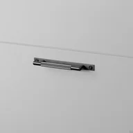 Zawiasy, okucia i inne akcesoria - Uchwyt meblowy Pull Bar Plate Linear Small 125 Gun metal - miniaturka - grafika 1