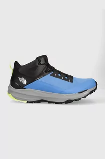 Buty trekkingowe męskie - The North Face buty Vectiv Exploris 2 Mid Futurelight męskie kolor niebieski - grafika 1