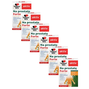 6x Doppelherz® aktiv Na prostatę FORTE, 6x30 kapsułek ZESTAW - Układ moczowy i płciowy - miniaturka - grafika 1