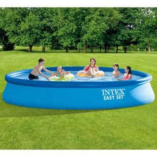 INTEX Basen Easy Set z systemem filtracji, 457x84 cm - Baseny ogrodowe - miniaturka - grafika 1