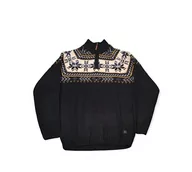 Swetry męskie - Blend Sweter męski, 194007_czarny, M - miniaturka - grafika 1