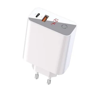 Baseus Speed PPS ładowarka sieciowa EU USB + USB Typ C PD3.0 QC3.0 45W biały (CCFSEU907-02) hurtel-51211-0 - Ładowarki do telefonów - miniaturka - grafika 19