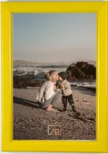 Ramki na zdjęcia - Ramka na zdjęcie 15x21 żółta - miniaturka - grafika 1