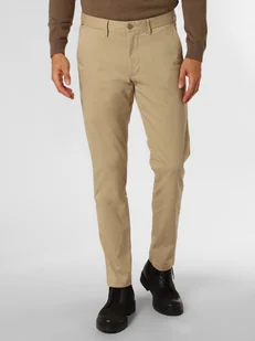 Tommy Hilfiger Spodnie Mężczyźni Bawełna beżowy jednolity, 31-30 - Spodnie męskie - miniaturka - grafika 1