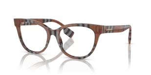 Okulary korekcyjne Burberry BE 2375 Evelyn 3966 - Okulary korekcyjne, oprawki, szkła - miniaturka - grafika 1