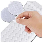 Meble modułowe i akcesoria - Rzep samoprzylepny 10mm okrągłe z klejem Taśma 600szt kółka - miniaturka - grafika 1