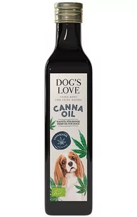 DOG'S LOVE BIO Canna Canis - ekologiczny olej konopny dla psa (250 ml) - Suplementy i witaminy dla psów - miniaturka - grafika 1