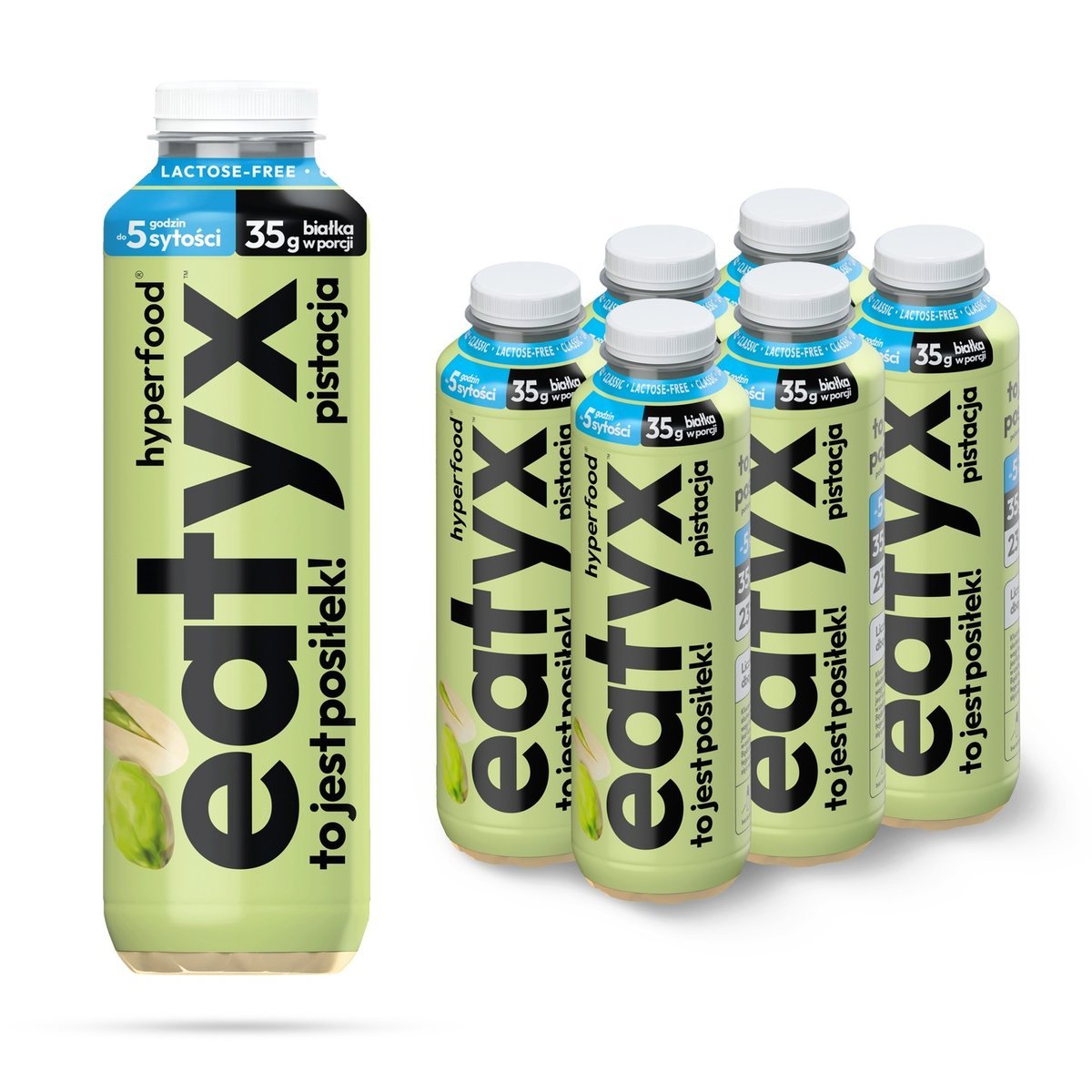 eatyx Pełnowartościowy Posiłek Gotowy Do Spożycia Pistacja Bez Laktozy 500 ml x6